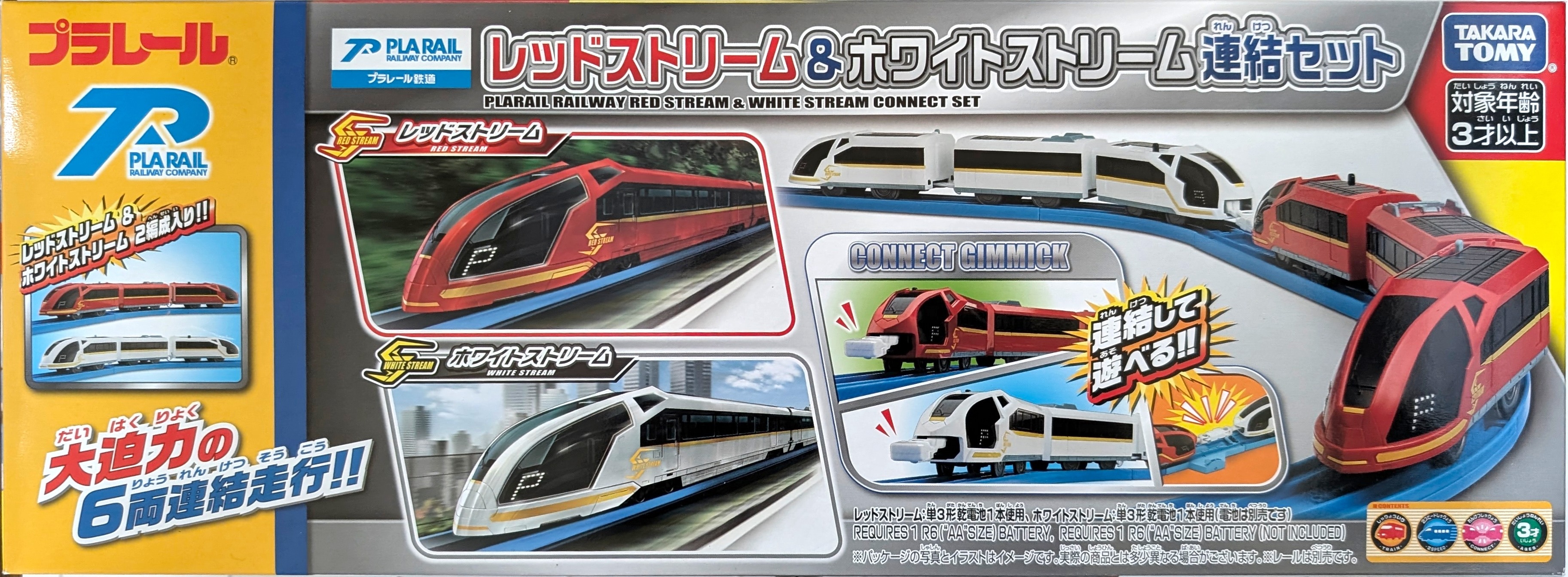 プラレール資料館｜セット品｜車両セット｜連結セット